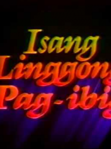 Isang Linggong Pag-ibig